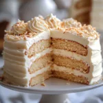 Winter Wonderland White Chocolate Cake