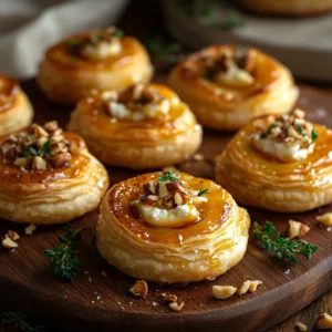 Goat Cheese and Honey Bites