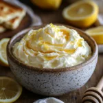 Whipped Lemon Honey Butter