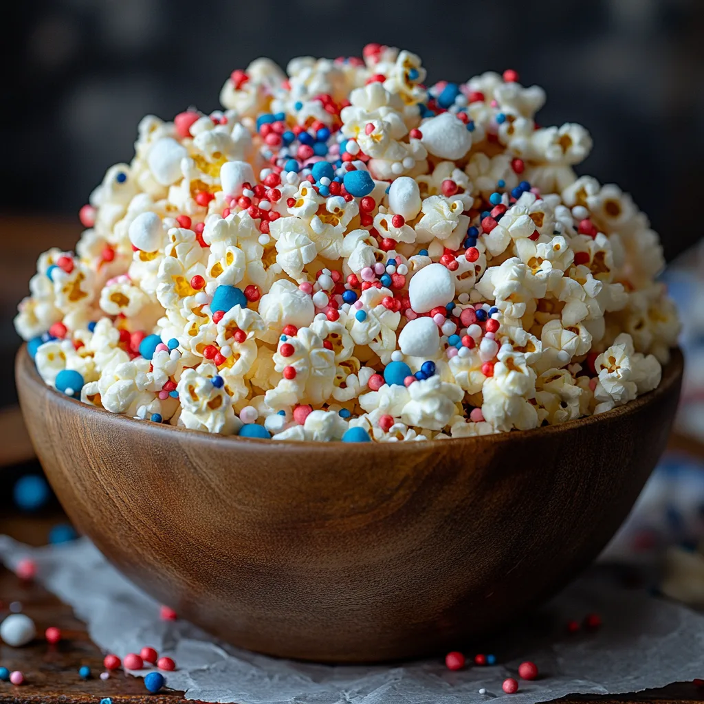 4th of July Firecracker Popcorn