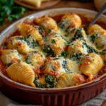 Stuffed Shells With Spinach