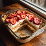 Strawberry Cream Cheese Icebox Cake