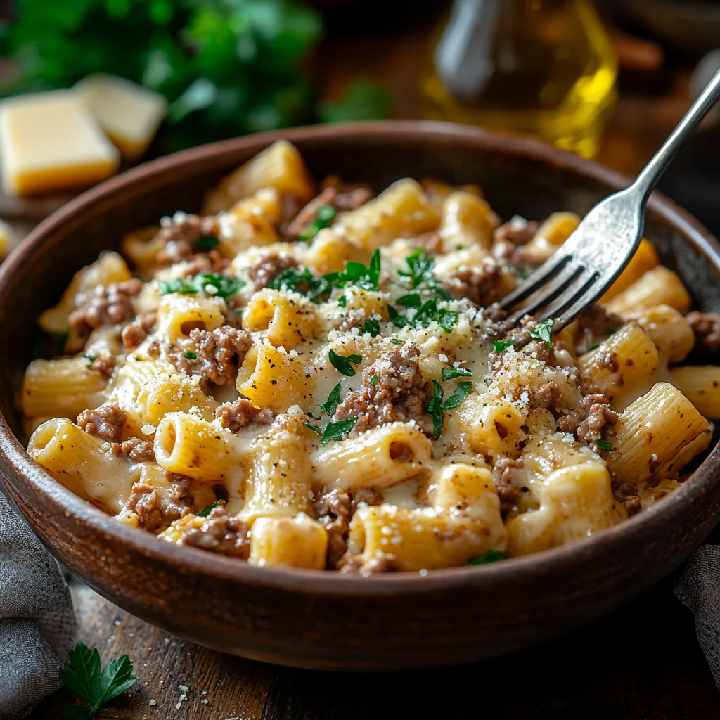Creamy Beef Pasta