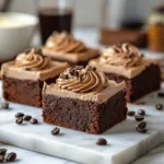 Frosted Coffee Brownies