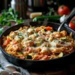 Chicken Zucchini Pasta Skillet