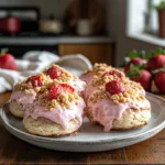 Strawberry Crunch Shortcake Cookies
