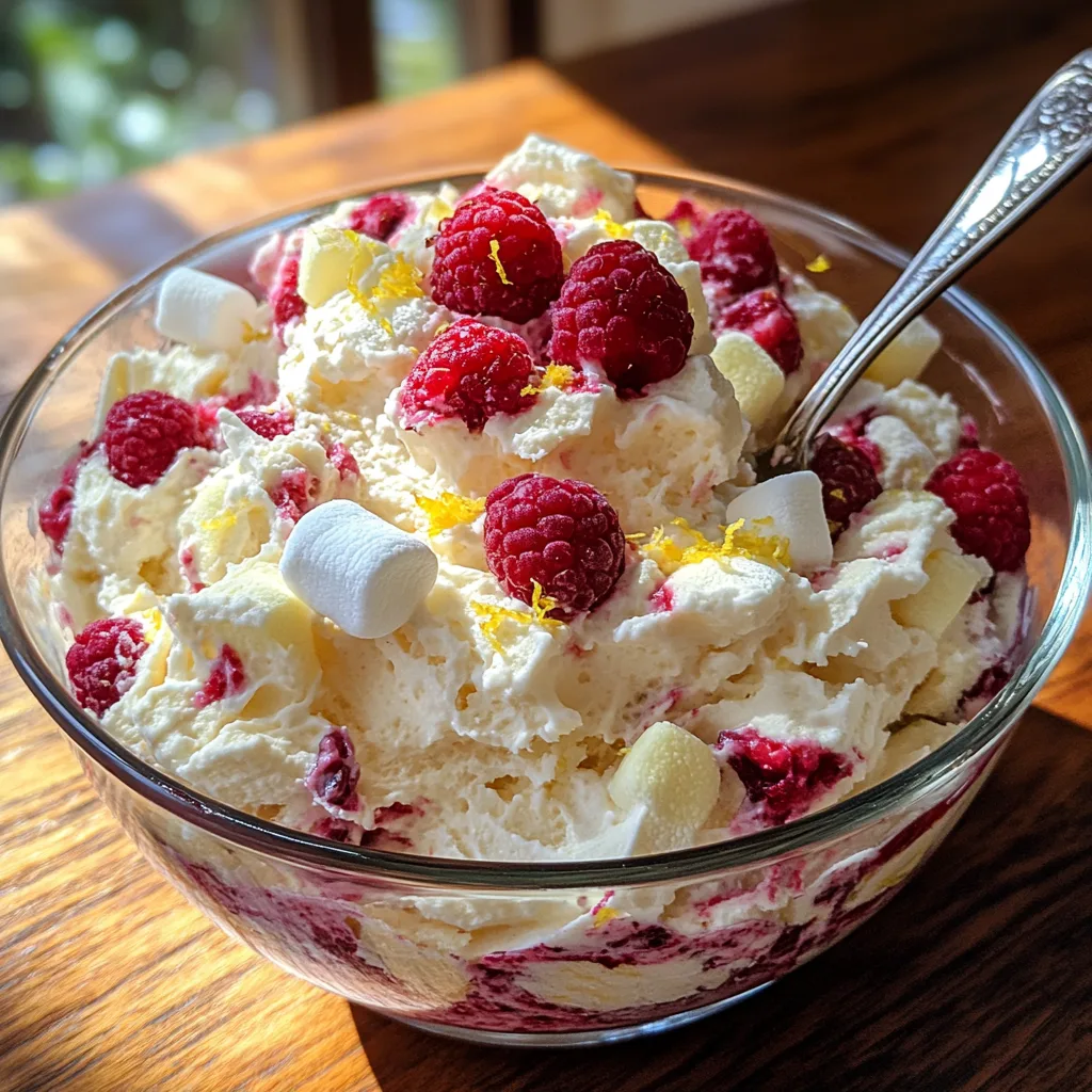 Lemon Raspberry Fluff