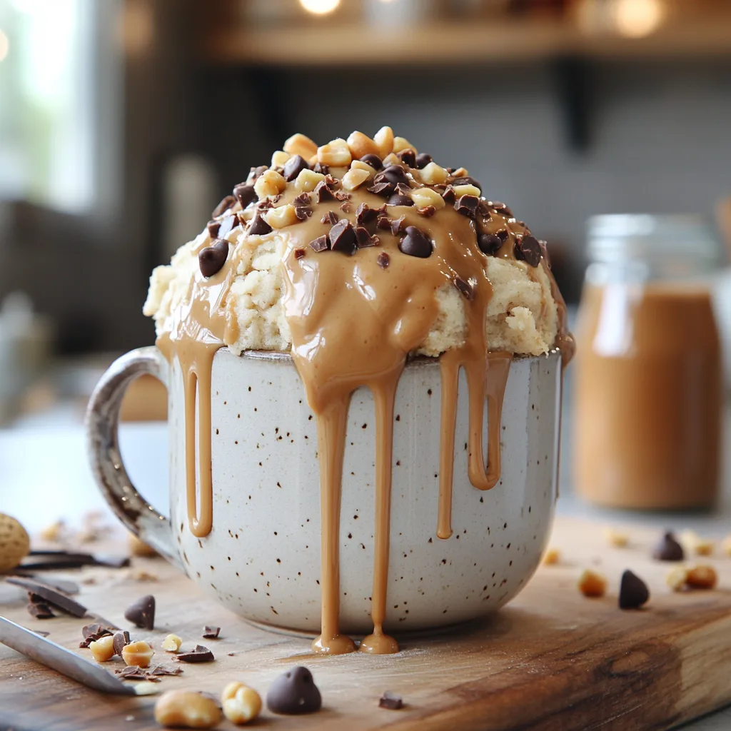 Peanut Butter Mug Cake