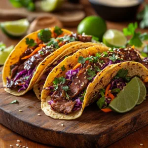Korean Beef Tacos