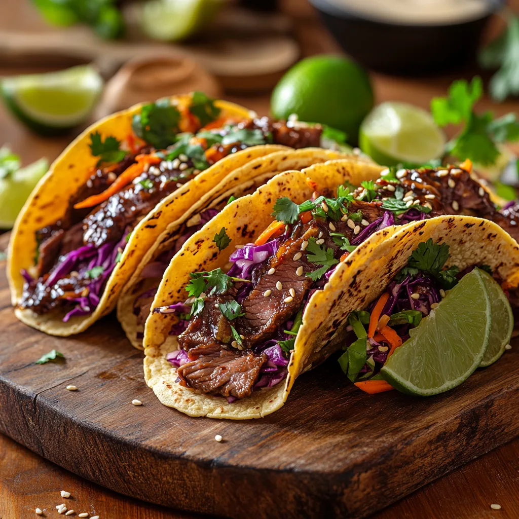 Korean Beef Tacos