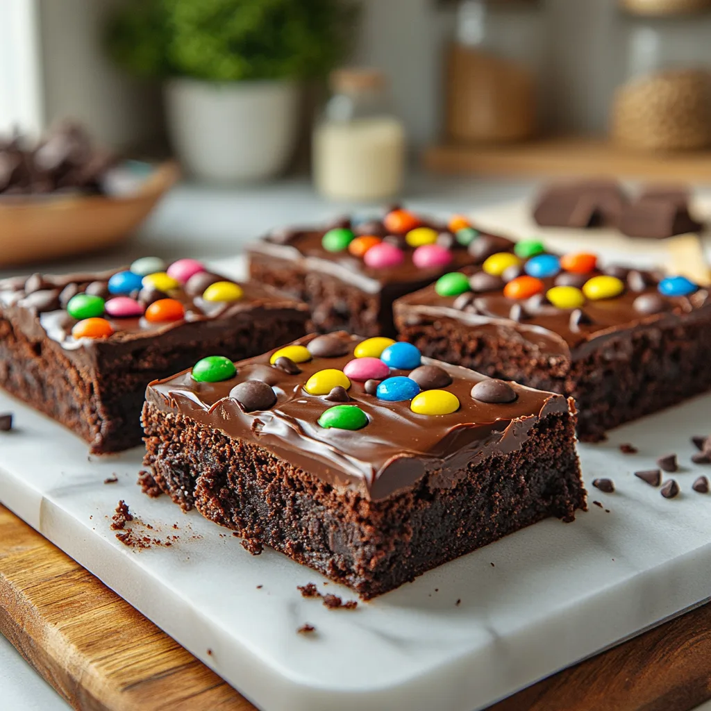 Homemade Cosmic Brownies