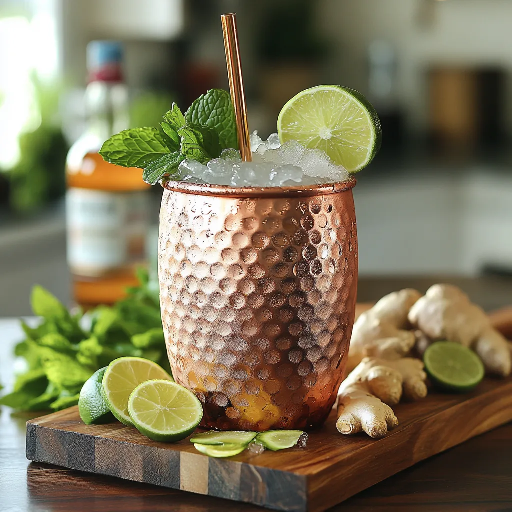Moscow Mule Mocktail