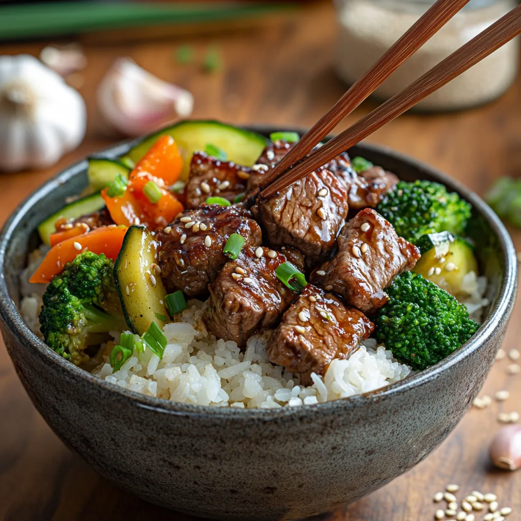 Hibachi Steak Bowls