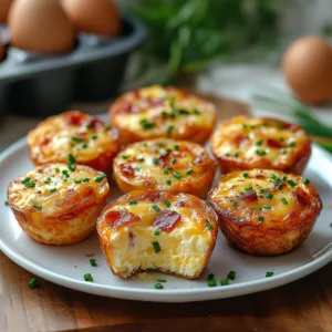 Copycat Starbucks Style Turkey Bacon Gruyère Egg Bites