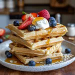 Healthy Protein Waffles