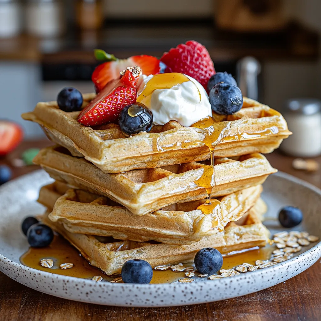 Healthy Protein Waffles