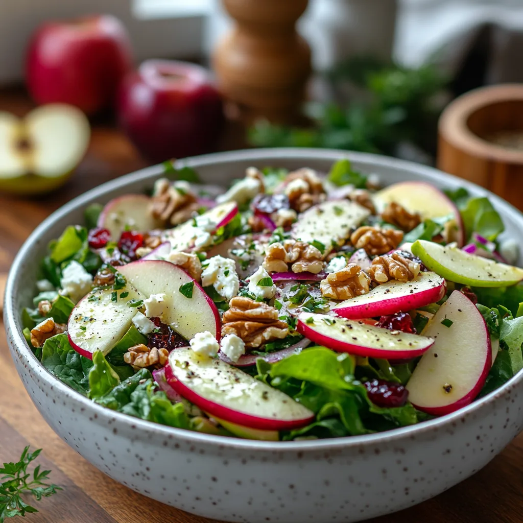 Apple Walnut Salad